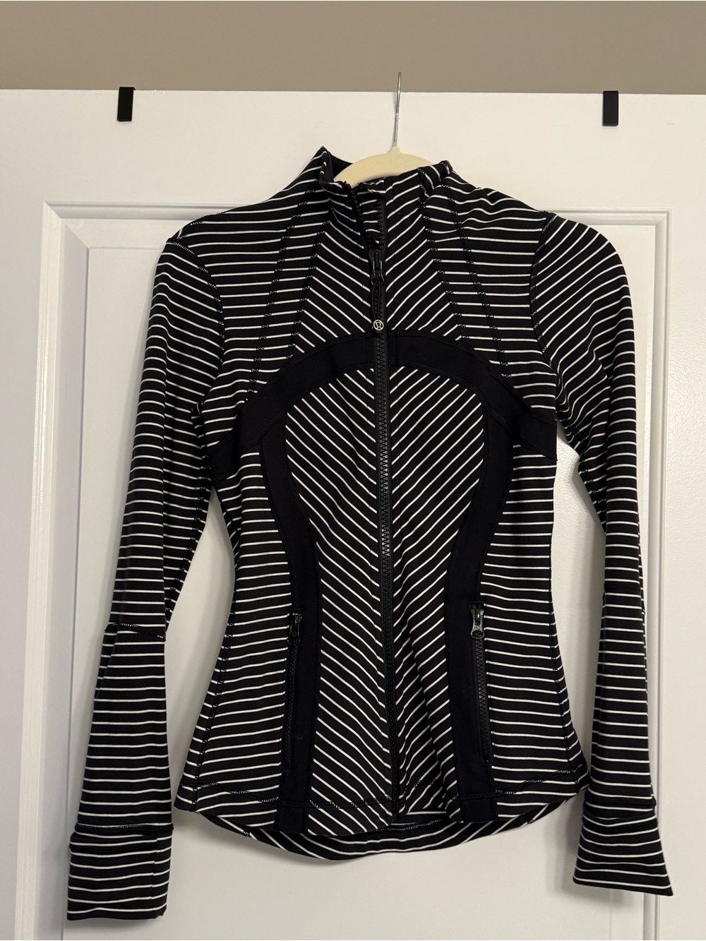 Lululemon Align Striped Black & White Jacket